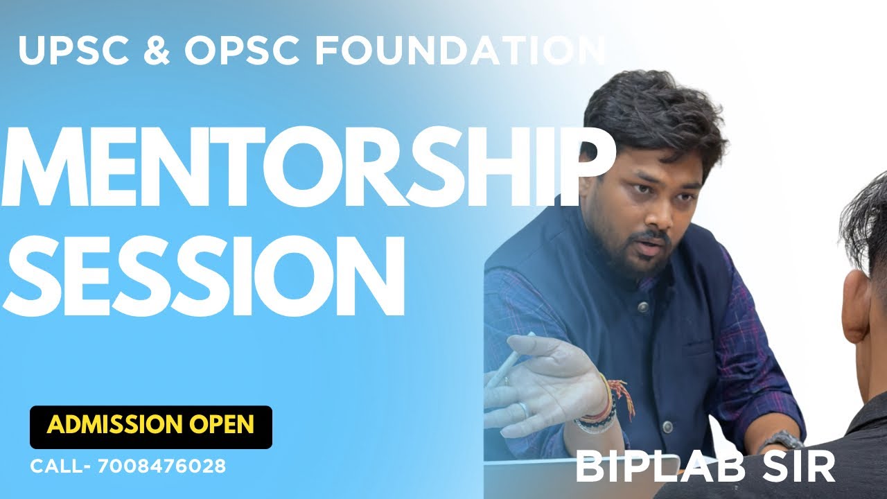 One On One Mentorship Session