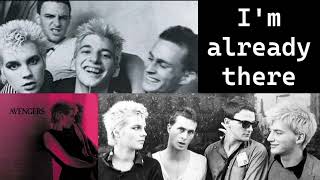 Avengers - Thin White Line - lyrics on screen