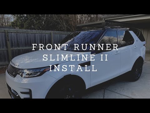 LAND ROVER DISCOVERY 5 FRONT RUNNER SLIMLINE II ROOF RACK INSTALL