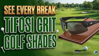 See the Course Clearer: Tifosi Crit Golf Shades Unboxing & On-Course Test