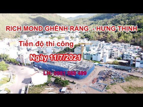 Tiến độ thi công DA Rich Mond  Hưng Thịnh | LH 0981 568 499