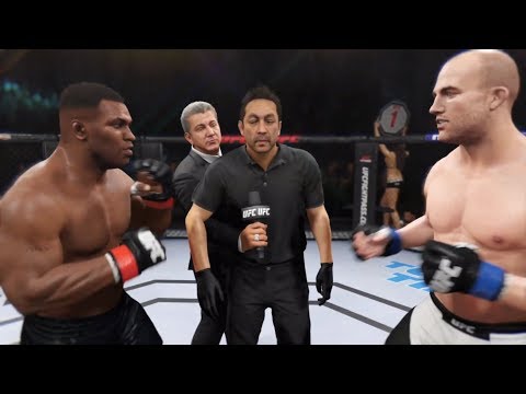 Mike Tyson vs. Patrick Cummins (EA Sports UFC 2) - CPU vs. CPU 🥊
