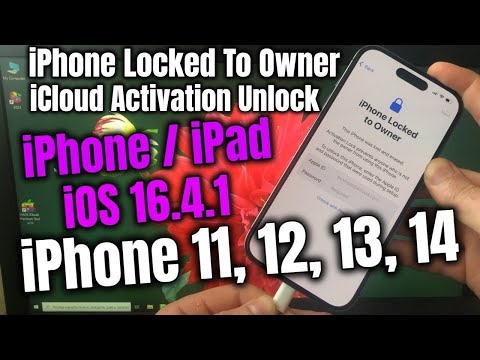 Unlock iOS 16 4 1 Owner Lock Remove iCloud iPhone 14, 13, 12, 11 Activation Bypass