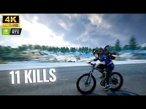 11-Kill Solo on Vikendi - PUBG Battlegrounds FPP | 4K (No Commentary)