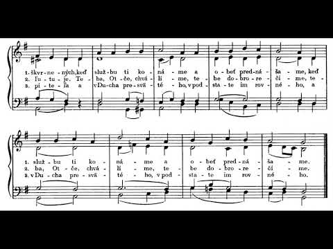 JKS 246 - Ó, Bože, na výsosti (ein Messlied)