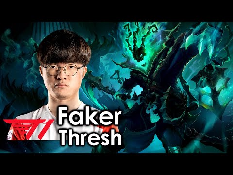 Faker picks Thresh