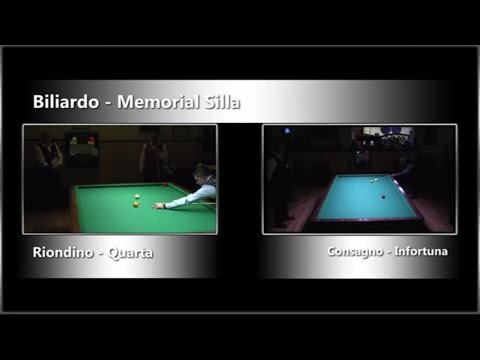 Quarta vs Riondino e Infortuna vs Consagno Semifinali Memorial SILLA Firenze 20 Dicembre 2015