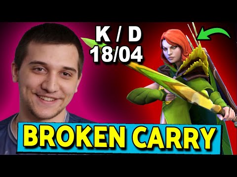 Arteezy Confirms: This Windranger CARRY is SO BROKEN!