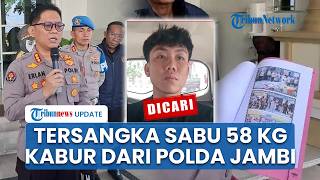 Kronologi Tersangka Sabu 58 Kg Kabur dari Ruangan Penyidik Polda Jambi, Tangan Terikat Kabel Tis