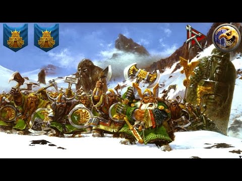 The Epic Warhammer Siege of Karak Eight Peaks: Dwarfs vs. Skaven / Greenskins