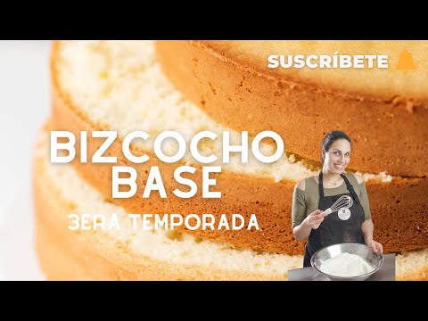 Sponge Cake Base! I'll show you 3 different techniques, same ingredients! - Sandra Jarufe