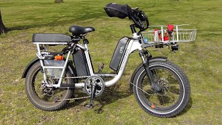 RadRunner Plus - PASSENGER SEAT 2.0 plus FRONT BASKET !!