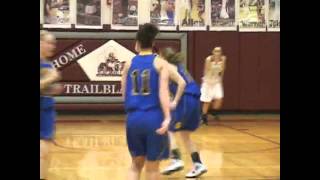 preview picture of video '#2 Wheatland at #3 Torrington - Girls Basketball 2/11/12'