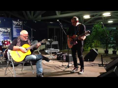 Armando Corsi e Fausto Mesolella al dopo Tenco 2013