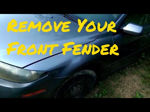 MAZDA 6 | FRONT FENDER REMOVAL | HOW TO VIDEO