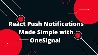 Download the video "How to Set Up OneSignal on Your React Web App 🚀 | Push Notifications Made Easy 🔔"