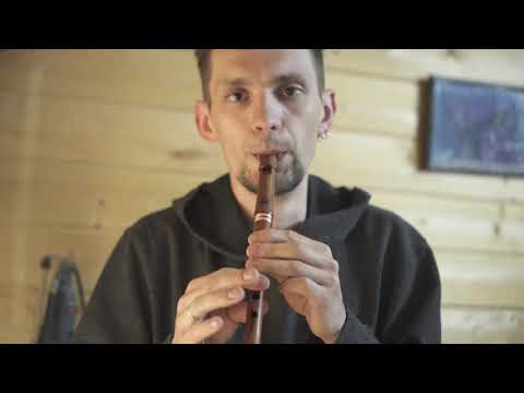 Eb rosewood whistle by HarmonyFlute workshop