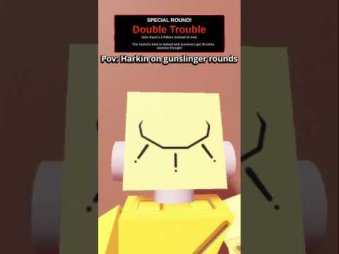 Pov: You play harken on gunslinger round #dieofdeath #dieofdeathanimation #forsaken #moonanimator