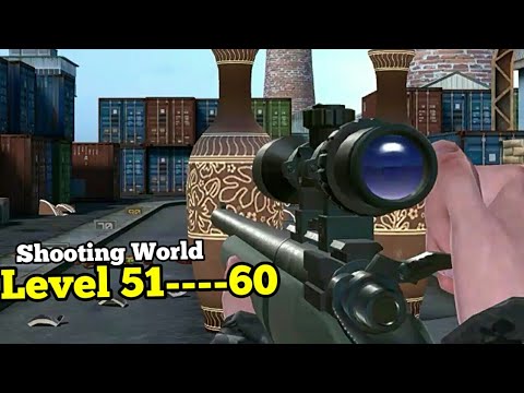 Shooting World - Gun Shooter level 51-52-53-54-55-56-57-58-59-60 Android/iOS Gameplay/Walkthrough