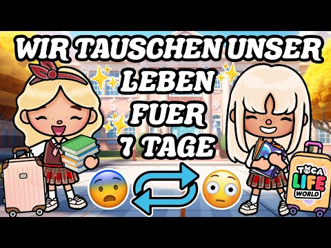 🎥 DER FILM 🍿 WIR TAUSCHEN UNSER LEBEN FÜR EINE WOCHE 😱 DER SCHÜLERAUSTAUSCH 📚🎒