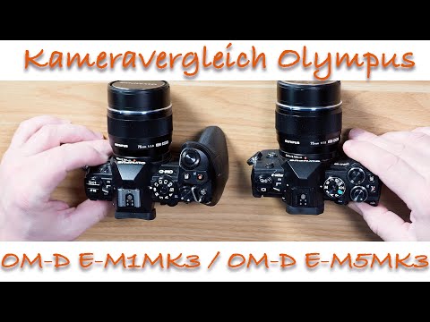 Olympus OM-D E-M1MK3 und Olympus OM-D E-M5MK3 im Vergleich