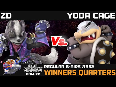 Regular Bairs #352 - SSBU - Winners Quarters - ZD vs. Yoda Cage