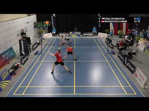 Thrilling mixed doubles between Austria and Czech Rep.