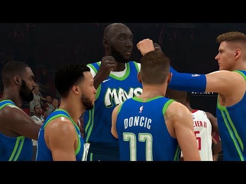 NBA 2K20 Tacko Fall My Career - HISTORIC 25-25-25 STATLINE!