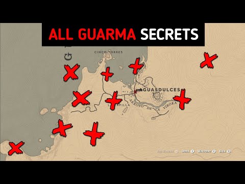 Finding every unique gear, encounter, hidden area and secrets of Guarma - RDR2