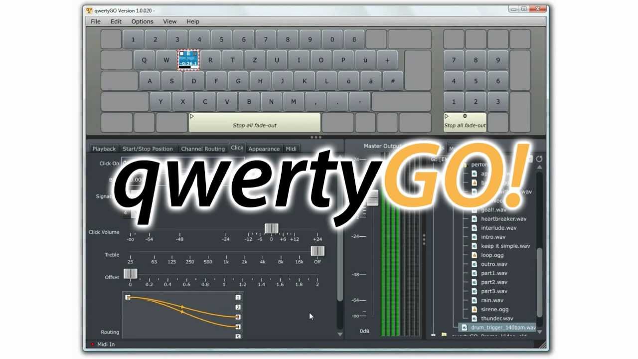 Qwertygo By Sir Audio Tools Cue Trigger Plugin Host Vst Audio Unit Qwertygo By Sir Audio Tools Cue Trigger Plugin Host Vst Audio Unit