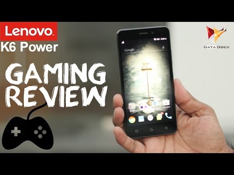Lenovo K6 Power Gaming Review | 4G Volte Smartphone with Snapdragon 430 | Data Dock