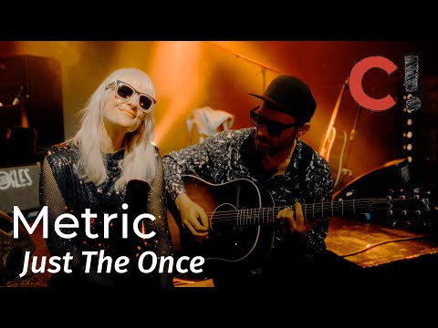 #1212 Metric  - Just The Once (Session acoustique)