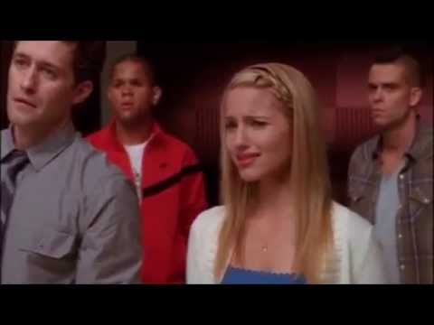 Glee - Finn finds out that Quinn's baby isn't his 1x13