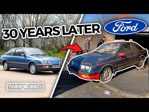 RARE Ford Sierra XR4i Barn Find! *30 YEARS UNTOUCHED*