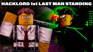 HACKLORD 1x1x1x1 VS HEARTBROKEN SHEDLETSKY LAST MAN STANDING (Forsaken Slasher Update)
