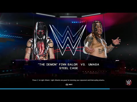 WWE 2K23 Demon Finn Balor Vs Umaga