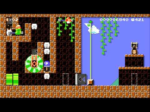 Time Travel Puzzle by PuzzleKing - SUPER MARIO MAKER - NO COMMENTARY 1bc 1bc