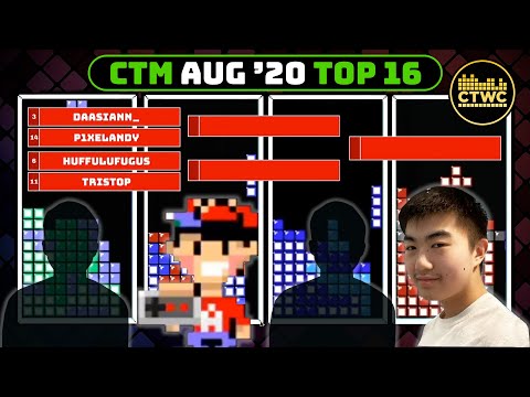 August 2020 CTM - Red Bracket- Classic Tetris Monthly