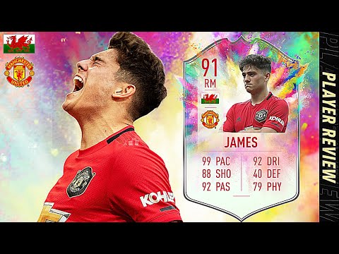 SUMMER HEAT DANIEL JAMES PLAYER REVIEW! | THE BEST SUPER SUB IN FIFA? | THE BEST FREE CARD | FIFA 20