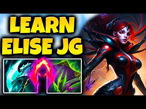 THIS ELISE JUNGLE GAME MADE ME LOSE MY MIND! | How To Elise Jungle