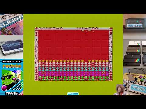 5 Random VIC20 Games: Pollywog, Thunderbird, Spy Mouse, Frog & Asteroids5. Warning: Contains Nipples