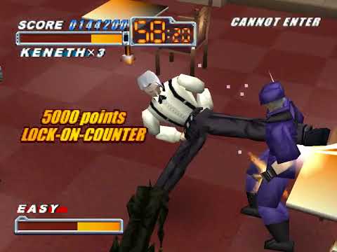 Crisis Beat (PS1) Playthrough - Keneth Kirova - Expert Difficulty - No Continues