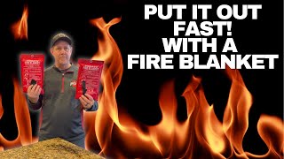 🔥 15% OFF Emergency Fire Blanket - Every Home, Garage, and Kitchen Should Have One of These