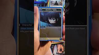 These Demon Slayer pulls are CRAZY #unionarena #demonslayer #shorts