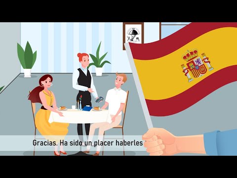 RESTAURANTE - Conversa Fácil em Espanhol no Restaurante - Espanhol para Iniciantes