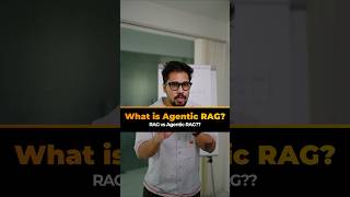 What is Agentic RAG? #agenticrag #artificialintelligence