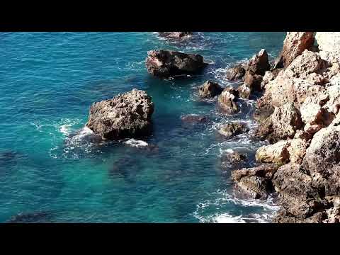 Rocks Formation On A Sea Coast · Free Stock Video