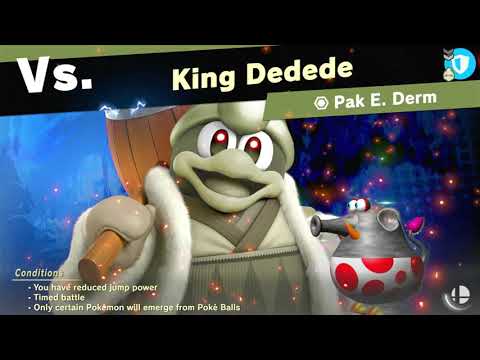 Super Smash Bros Ultimate World of Light: King Dedede vs Pak E. Derm