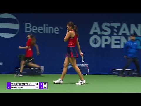 N. Vikhlyantseva vs T. Nikolenko Qualification Highlights | WTA250 Astana Open