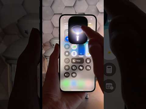 ALL NEW flashlight on iPhone #apple #iPhone #tips #tricks #technology